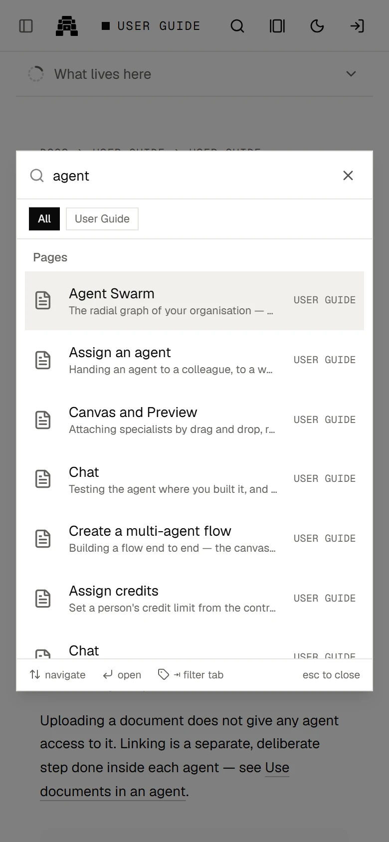 Search on a phone.